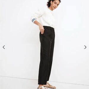 Madewell Tapered Huston Pull-On Crop Pants